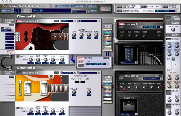 Illustration for Tweak's Review: Roland VG-99, GK3, FC300 Virtual Guitar System