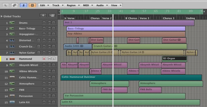 The arrangement nears final form
