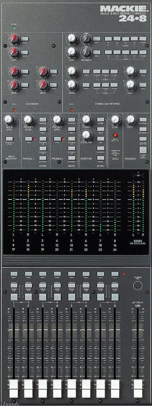 Illustration for Mackie 8 bus Mixer