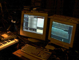 Illustration for Using Multiple Video Displays in your Home Studio