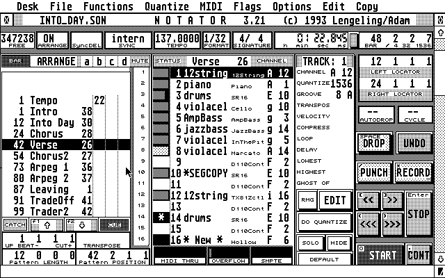 Illustration for Pictorial of Emagic Sequencers