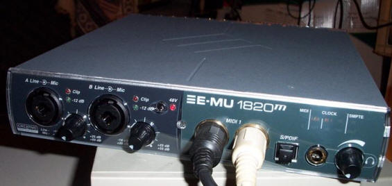 Illustration for Working with the Emu 1820M and Emulator X by SoundCravers Lab