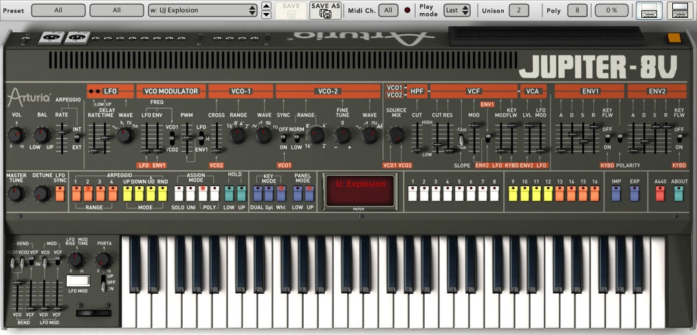 Jupiter 8V