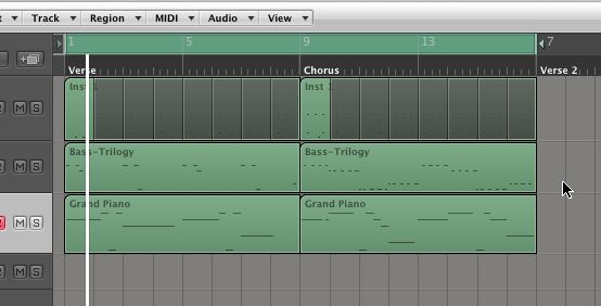 The Verse and the Chorus take shape