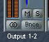 Bottom of a Logic Mixer strip