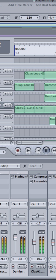 Illustration for Using Soundtrack Pro as a Digital Audio Editor