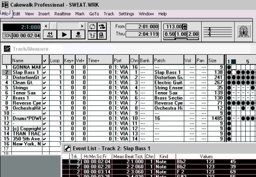 cakewalk pro 3
